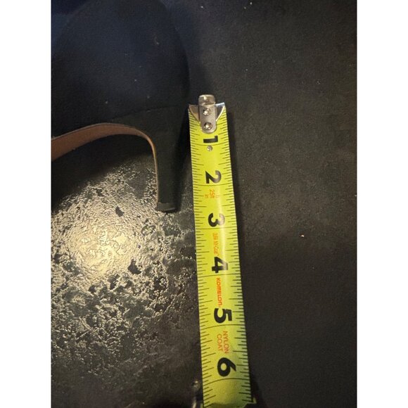 Franco Sarto Leopard Print DOrsay Pumps With Pointed Toe 3 Inch Heels - Picture 9 of 9